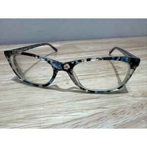 Bebe BB5145 (400) Blue Floral 53-17-135 05/21 Eyeglasses Frames